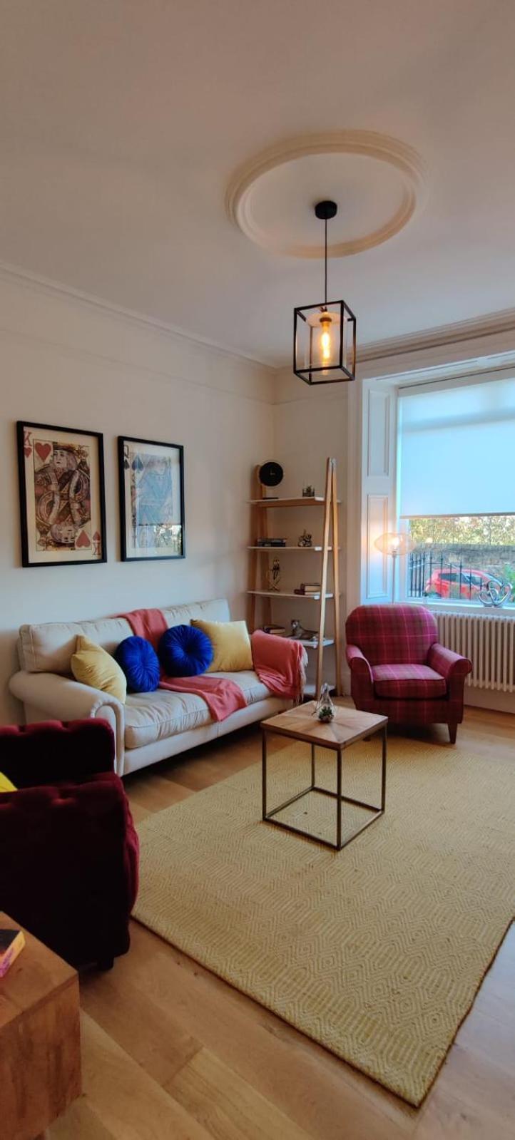 Meadowbank Residence 3Bed Free Parking Edinburg Rum bild